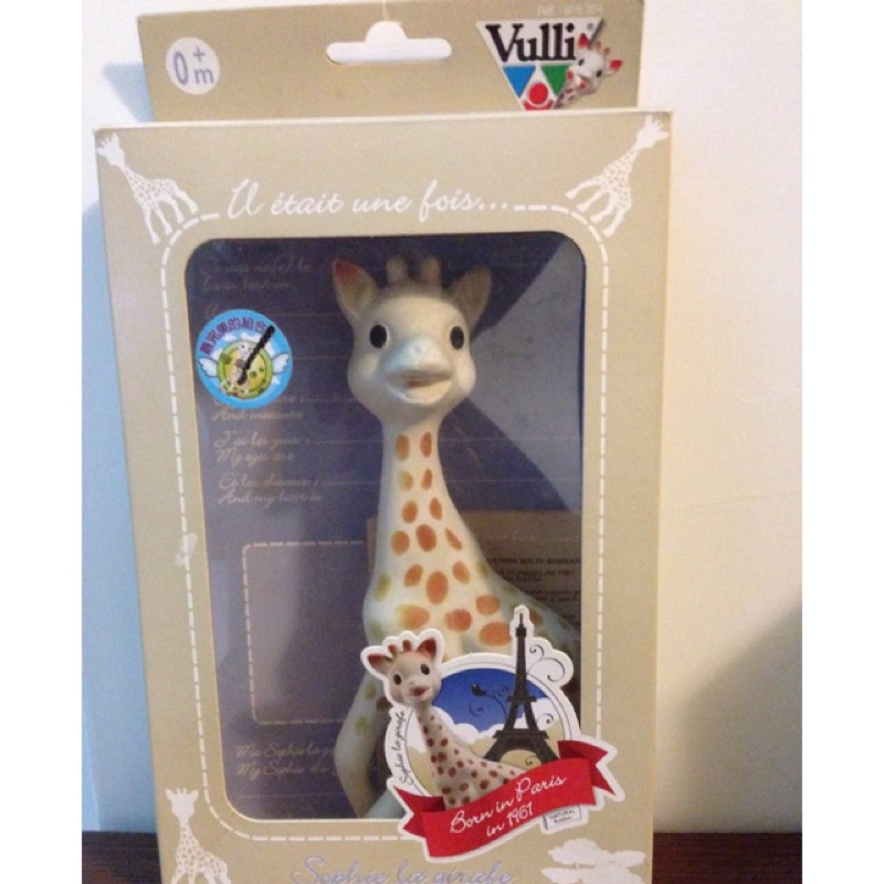 Vulli法國蘇菲長頸鹿固齒玩具Sophie la giraffe
