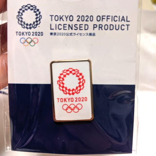 2020 東京奧運 限定紅色紀念徽章