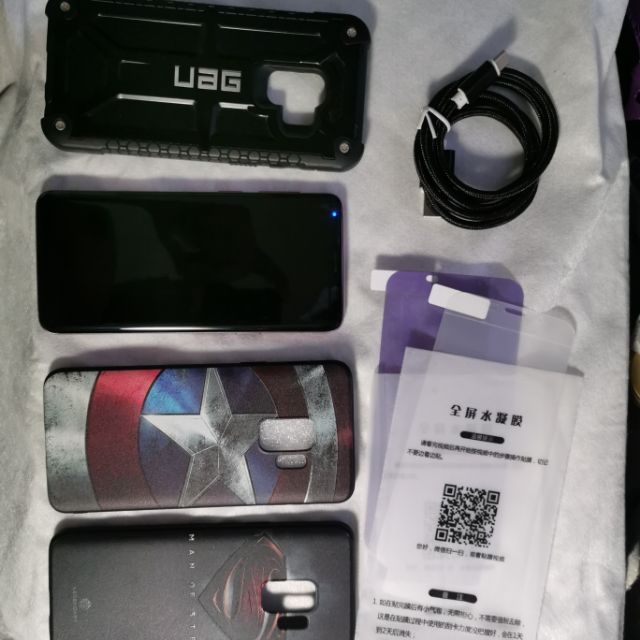 Samsung s9 紫色 二手9成新 UAG手機殼