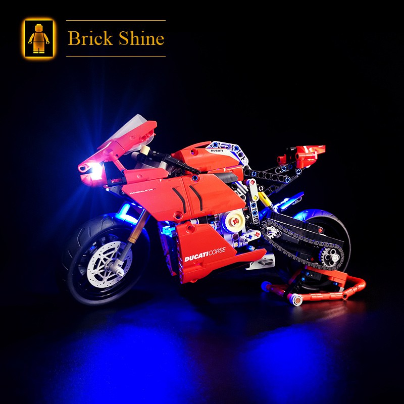 現貨【BRICK SHINE】【燈組】無主體 適用 樂高 LEGO 42107 杜卡迪 全新未拆  BS燈組