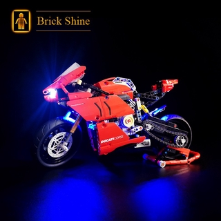 現貨【BRICK SHINE】【燈組】無主體 適用 樂高 LEGO 42107 杜卡迪 全新未拆 BS燈組