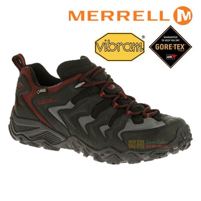 MERRELL 美國 65007 CHAMELEON SHIFT GTX 防多功能健行鞋 男款 (黑) 避震氣墊/防臭