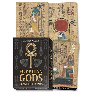 [牌的世界] 現貨正版埃及眾神指引卡(Egyptian Gods Oracle Cards)36張