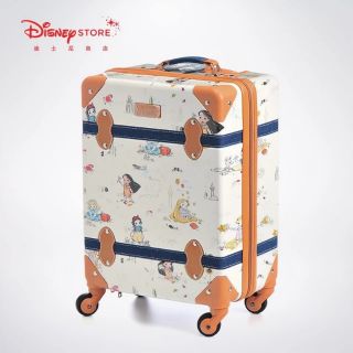 上海迪士尼購入 迪士尼公主21吋復古感行李箱 登機箱
