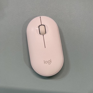 [二手] [正品] Logitech 羅技 滑鼠 無線滑鼠 鵝卵石無線滑鼠 白色滑鼠