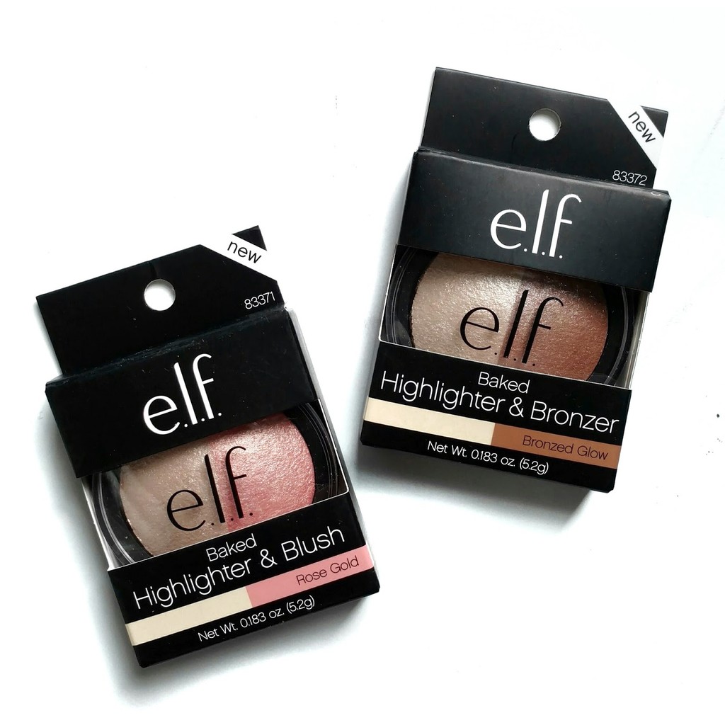 🕴《紓困撿便宜》美國 elf 烘培餅打亮腮紅修容 ELF Baked Highlighter&amp;Blush/Bronzer