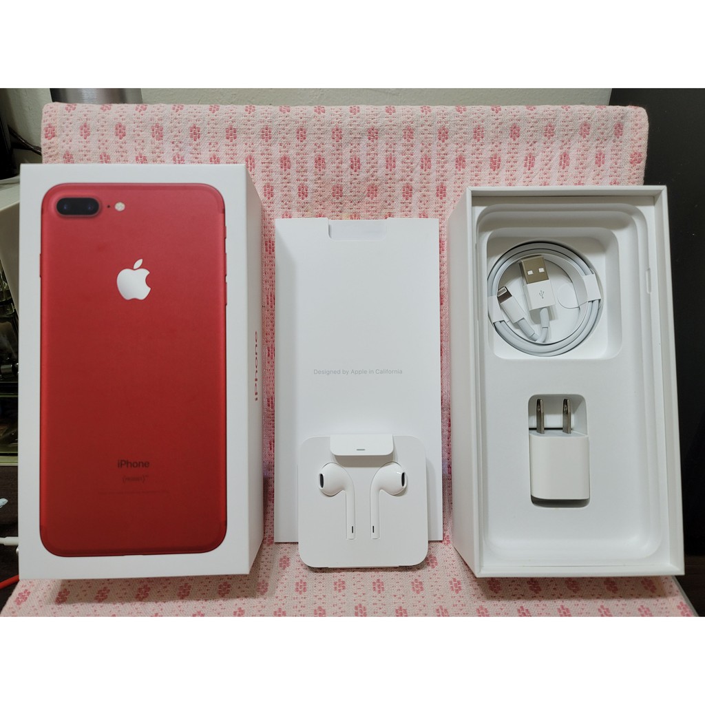 Apple iPhone 7 Plus 5.5吋 128G Red 紅色