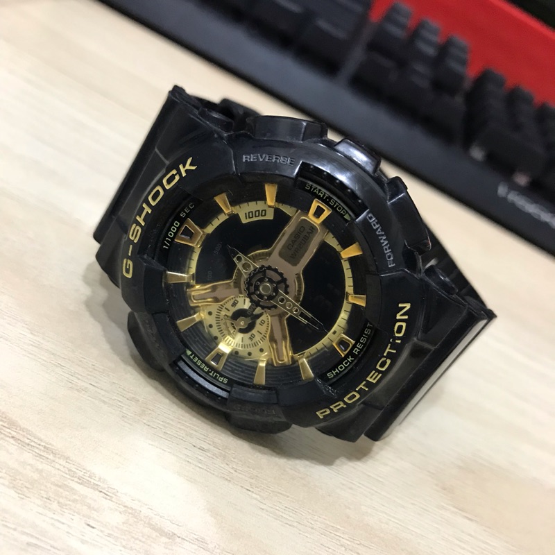 G-SHOCK 黑金  戴了一年便宜賣