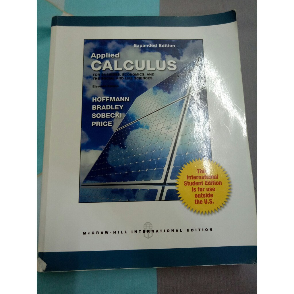 Applied Calculus 微積分原文書 二手 Eleventh Edition 11版