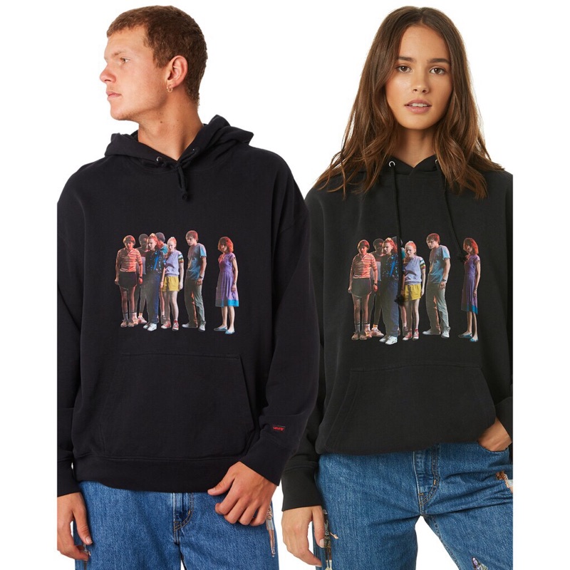 levis stranger things t shirt