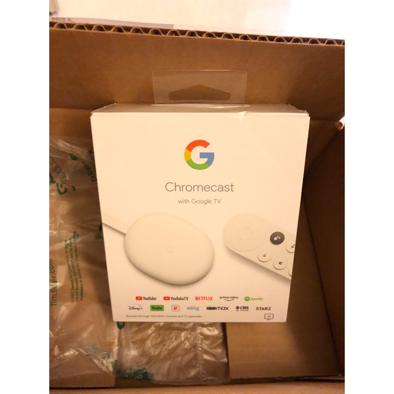 《全新未拆現貨》Google Chromecast電視盒