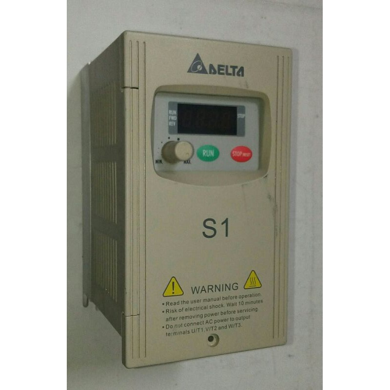 🌞二手現貨保固 DELTA台達 VFD004S23A 0.4kW 變頻器 入3相 200-240V 出3相 0.5HP