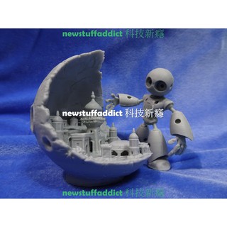 LCD/DLP/SLA 3D列印(3D Print)UV光固化膠GC3D-TSG(韌性,銀灰)
