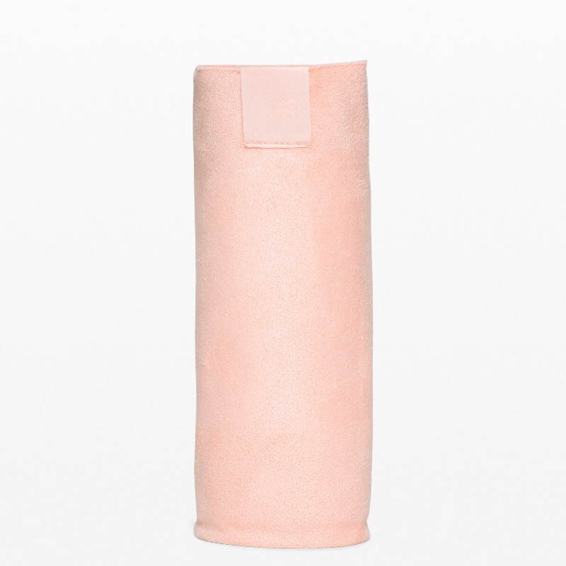 Lululemon 瑜珈鋪巾2條（粉、藍）
