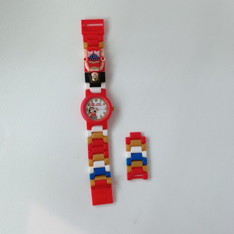 二手 九成新 正版Lego樂高 神力女超人手錶