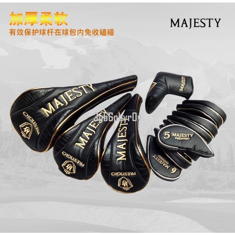 高爾夫球桿套 majesty 帽套 木桿套 推桿套 鐵桿套 桿頭套&amp;