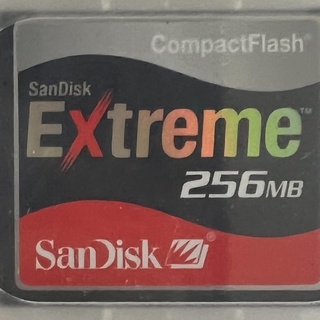 SanDisk CF card CF卡 極速 256M 記憶卡