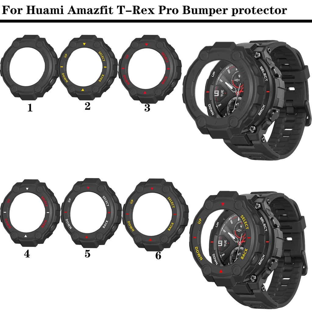 Huami Amazfit T-Rex Pro 保險槓保護套的 PC 保護殼