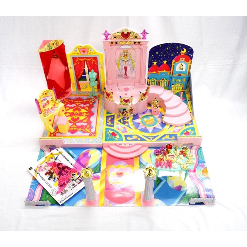 美少女戰士 豪華場景 房間 娃娃屋 日本帶回 中古品 娃娃 公仔 屋子 玩具