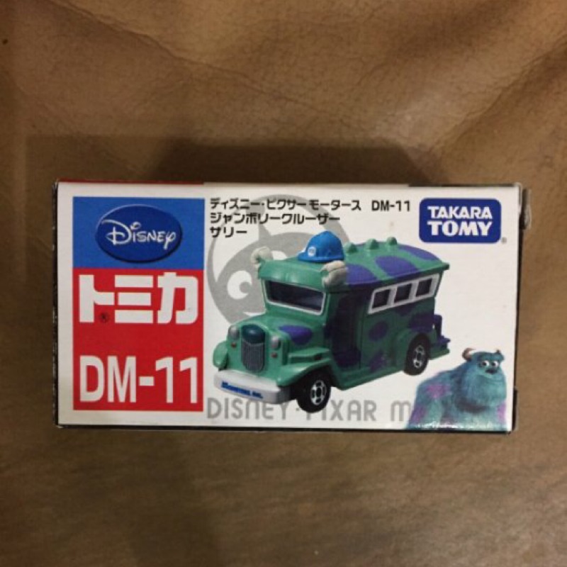 絕版 TOMICA DM 11 DM-11 怪獸電力公司 毛怪 巴士 多美 小汽車 迪士尼 夢幻系列