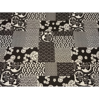 和風日式花紋 純棉古布 厚棉 拼布 布料