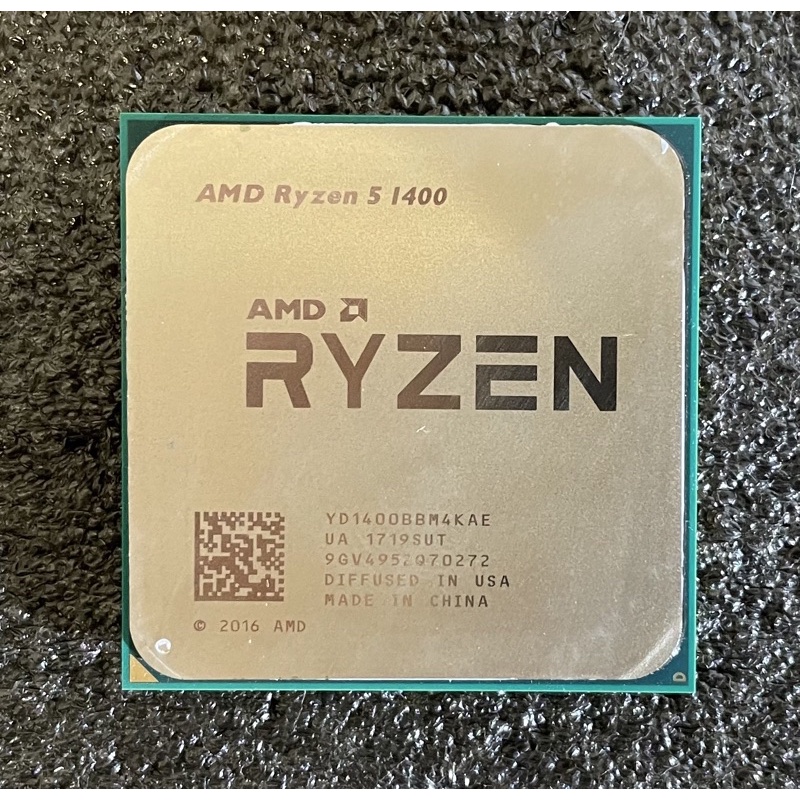 [二手] AMD CPU 中央處理器 Ryzen 5 1400、R5-1400