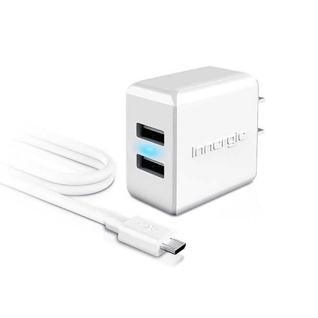 (全新原廠公司貨需開立發票請備註)Innergie PowerCombo Plus 15瓦雙USB快速充電組