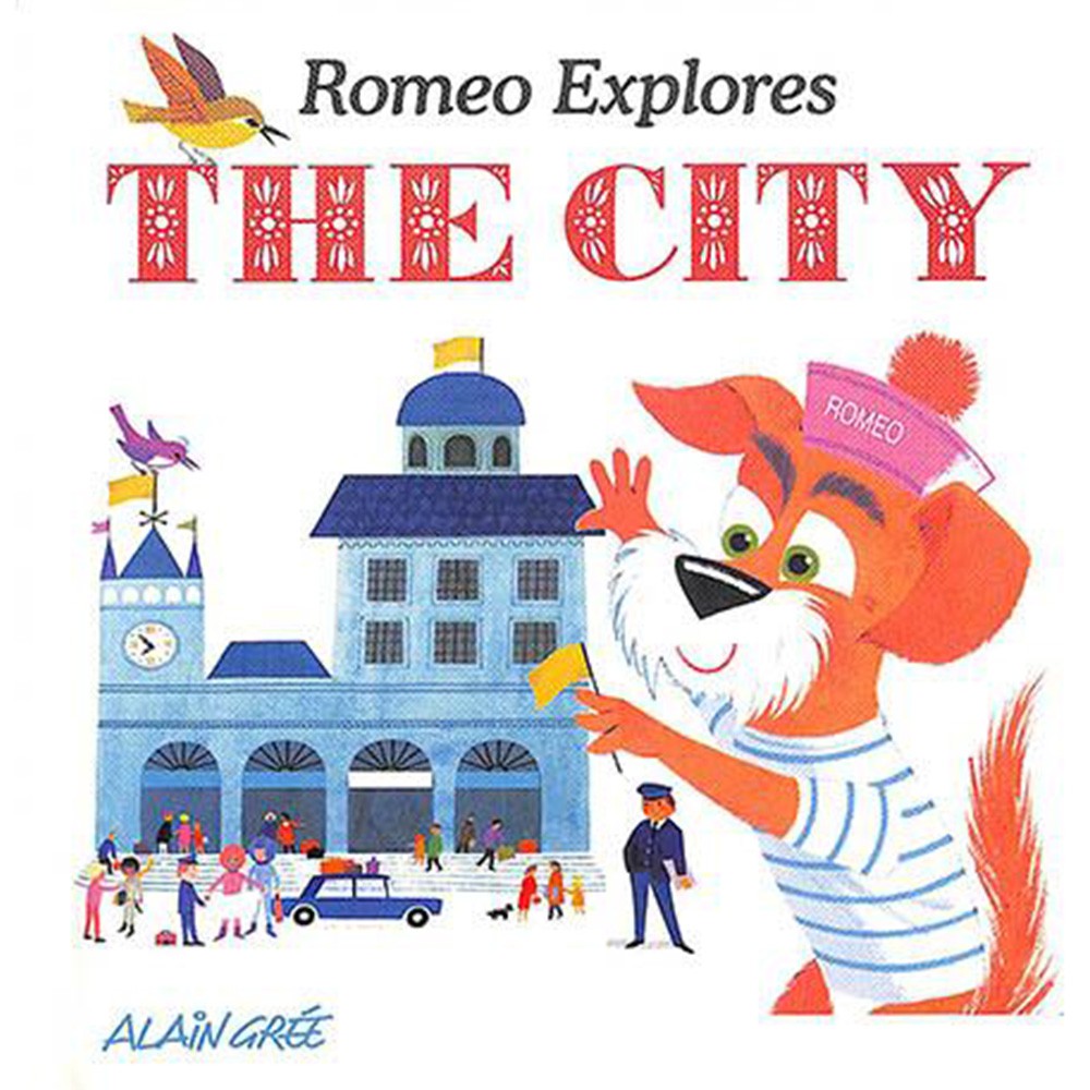 Romeo Explores The City 羅密歐的城市冒險 精裝繪本