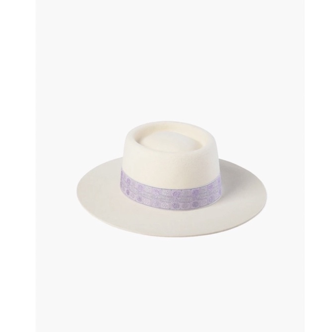 💫現貨Lack of color 澳洲 紫色 圓頂 紳士帽 帽子 LAVENDER LOLITA
