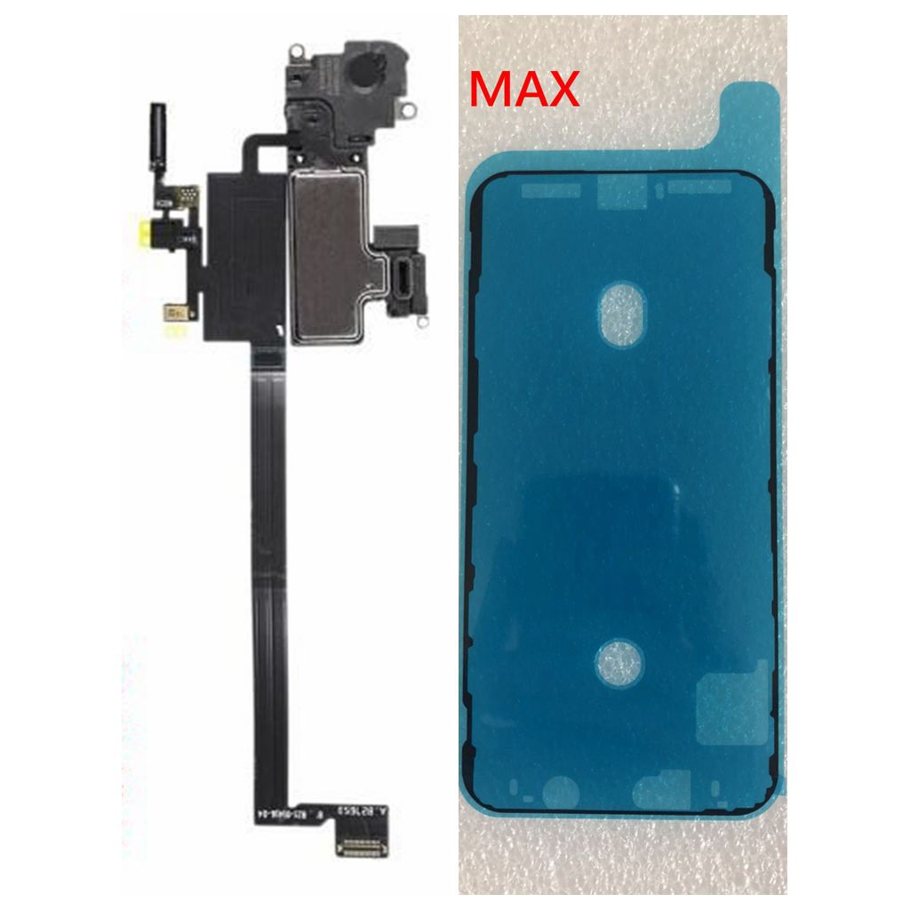 附防水膠 iPhone XS MAX 聽筒排線 XS 聽筒感應排線 聽筒無聲 錄影擴音無聲 含排線總成 XR X