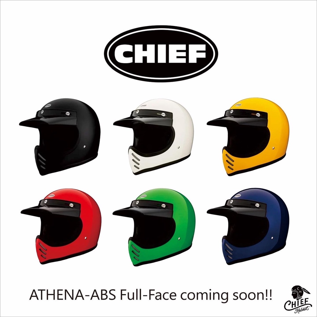 LaFa 精品安全帽 CHIEF ATHENA-ABS 山車帽