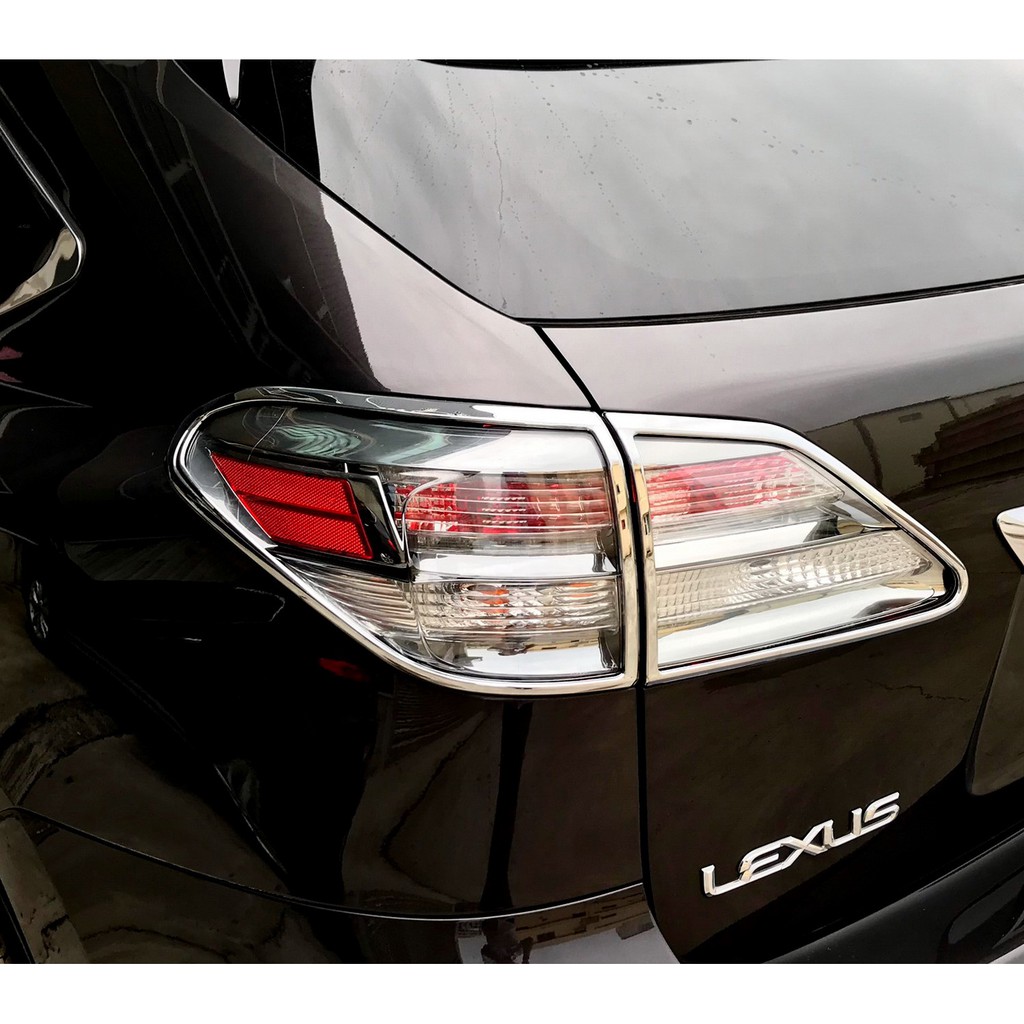 圓夢工廠 Lexus RX 2009~2012 RX270 RX350 RX450 改裝 鍍鉻 車燈框貼 後燈框 尾燈框