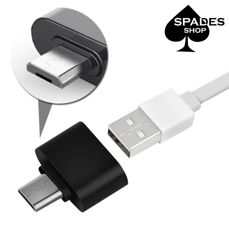 USB轉micro-USB【轉接頭】鋁合金外殼/超高速傳輸/連接手把滑鼠鍵盤記憶卡