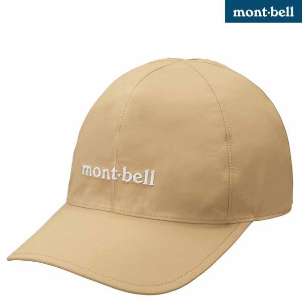 Mont Bell Tn 卡其gore Tex Meadow Cap 防水棒球帽登山帽防水帽 蝦皮購物