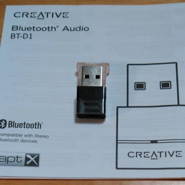 Creative BT-D1 APT-X APTX 藍芽 usb