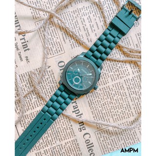 全新 現貨 FOSSIL FS4487 手錶 45mm 三眼計時 黑面盤 黑鋼錶殼 橡膠錶帶 男錶女錶