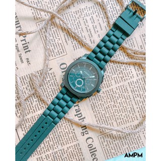 全新 現貨 FOSSIL FS4487 手錶 45mm 三眼計時 黑麵盤 黑鋼錶殼 橡膠錶帶 男錶女錶