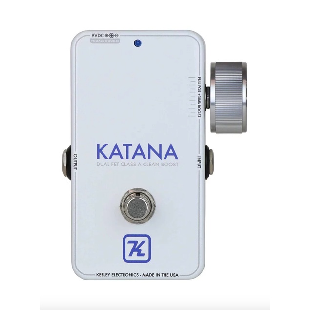 Keeley Katana Clean Boost 效果器 Throwback White Edition