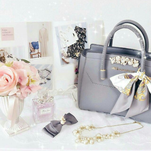 全新吊牌絕版色jill By Jillstuart 2way 水鑽包單肩包手提包日本代購三千金日本貴牌 蝦皮購物