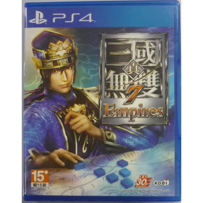 PS4 真 三國無雙 7 帝王傳 Empires (中文版)**(二手片-光碟約9成8新)