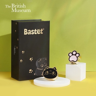 大英博物館蓋亞安德森貓系列可愛貓爪車用香氛套裝禮盒~Oz