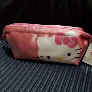 [WAY life] Hello Kitty 大開口 金屬框 尼龍拉鍊化妝包 收納包 筆袋