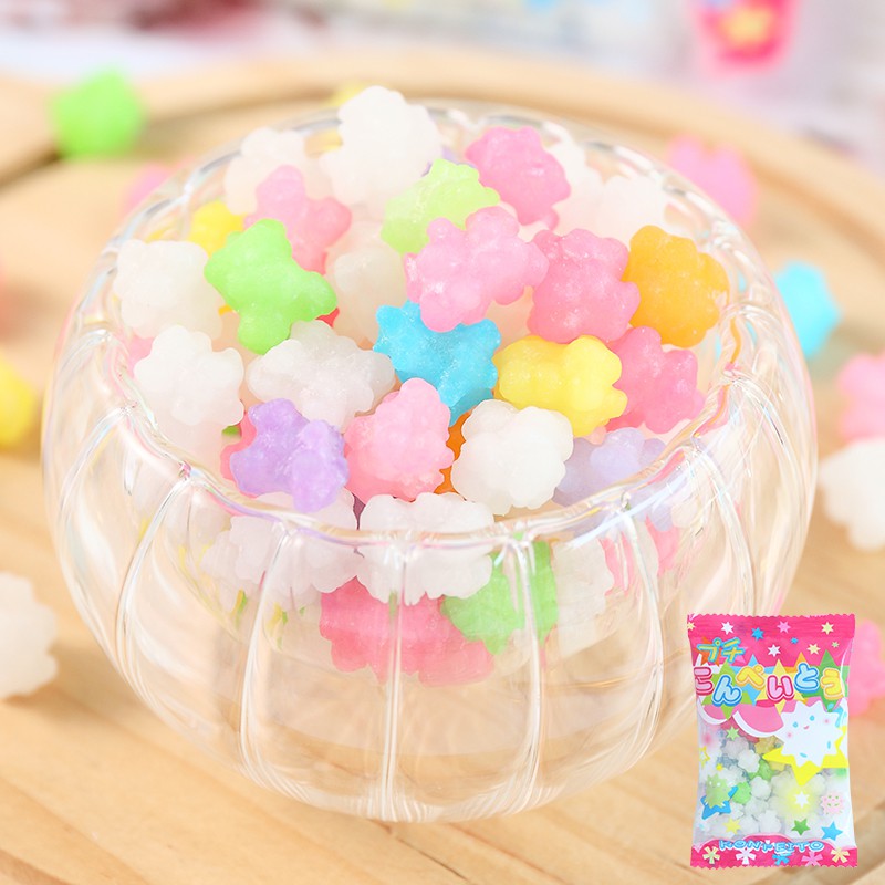 新品 日本進口糖果零食彩虹水果糖金平糖網紅少女兒童高顏值禮物23g 蝦皮購物