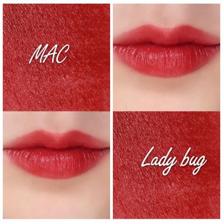 黃皮人救星💕M.A.C 水漾潤澤唇膏/子彈唇膏 #510 LADY BUG 番茄紅 3g