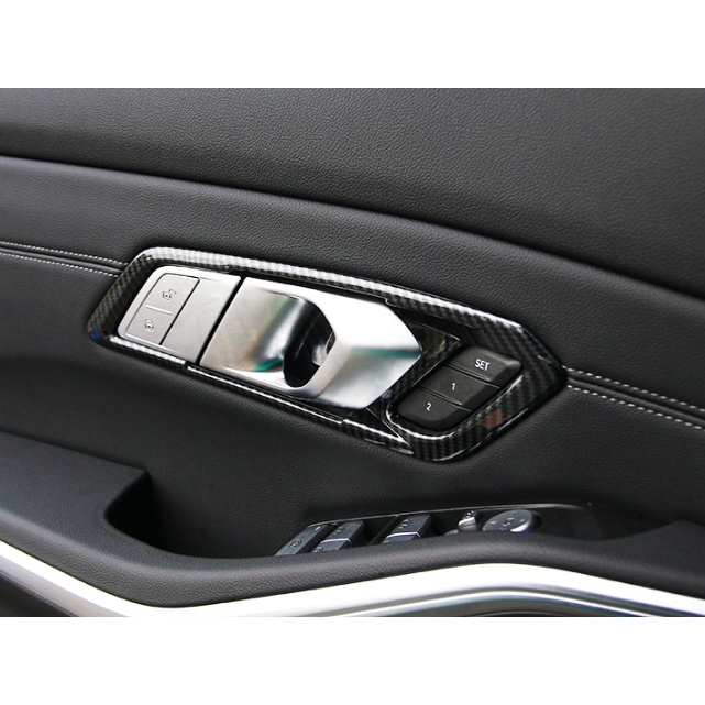 ~歐力斯~寶馬 BMW G20 318i 320i 330i 內門碗 內門拉手 內把手框 內拉手 內拉手框 碳纖維紋