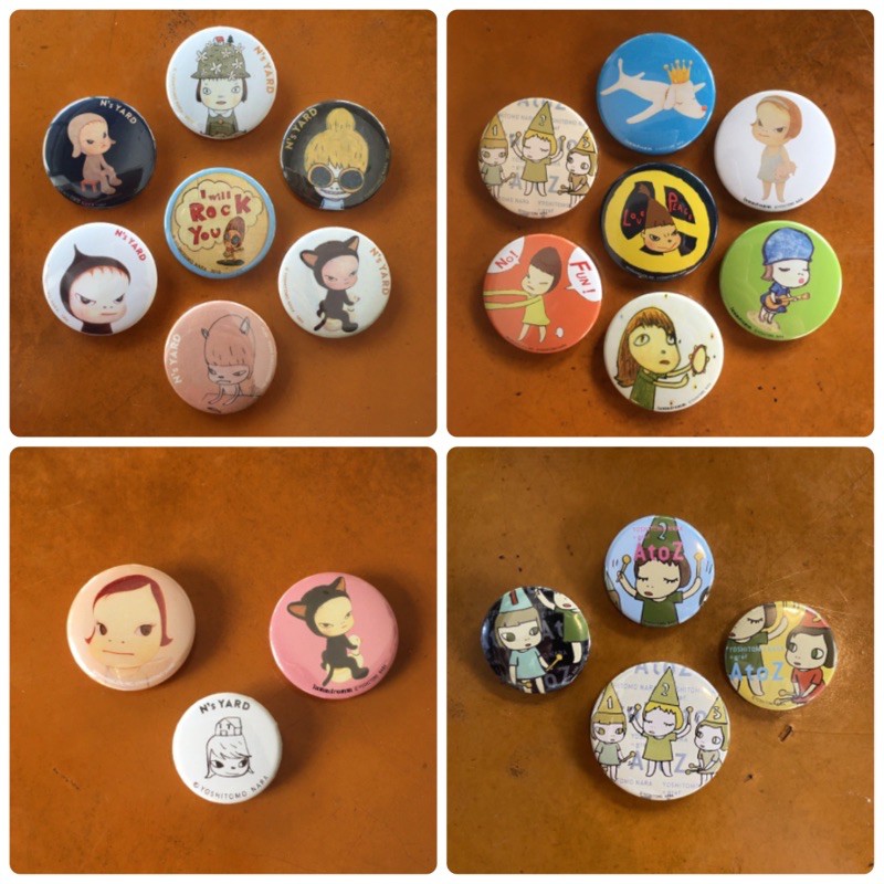 *《小巴趴趴造》現貨發票！日本正版 奈良美智別針（找不到的款式也可以聊聊）別針 徽章 胸針 智別