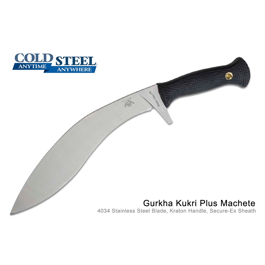 【angel 精品館 】COLD STEEL Gurkha Kukri Plus Machete喀爾克39LMC4