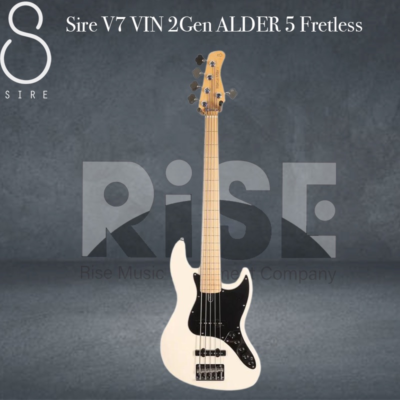 Sire V7 VIN 2Gen ALDER 5 Fretless 無琴格 Bass/電貝斯【又昇樂器.音響】