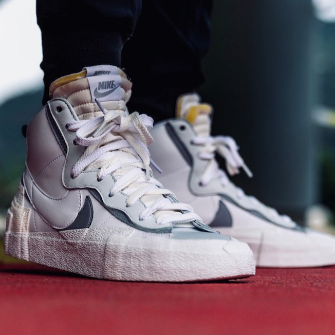 nike x sacai blazer mid black