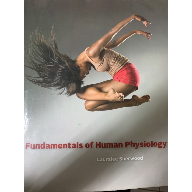 二手書籍解剖生理學原文書Fundamentals of human physiology 有筆記 介意者勿買 藥學系書籍